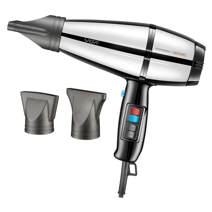 مجفف شعر احترافي VGR، 2400 وات، متعدد الألوان - VGR-466 مجفف شعر احترافي VGR، 2400 وات، متعدد الألوان - VGR-466